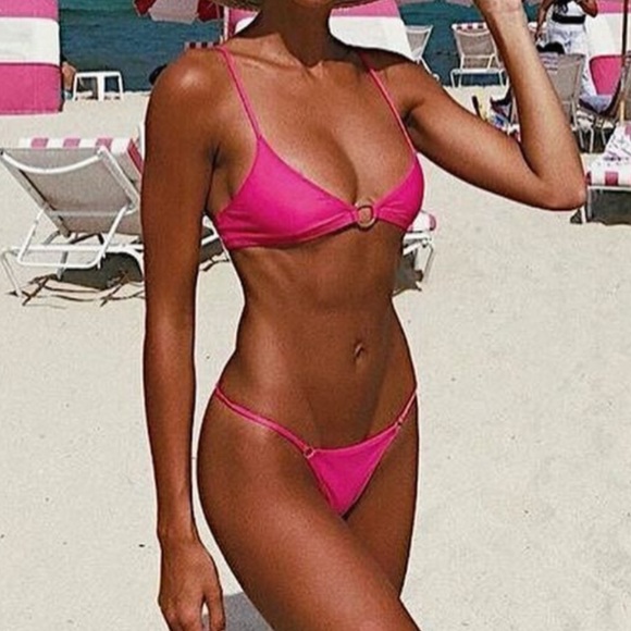 Bamba Swim Other - NWOT Bamba Swim Ringleader SET in Pink